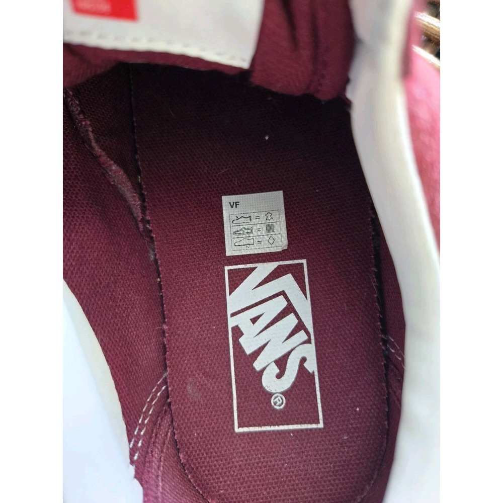 Vans Women's 8.5 Old Skool Pig Suede Sneaker in Color Tawny Port US Men 7 - Picture 5 of 11